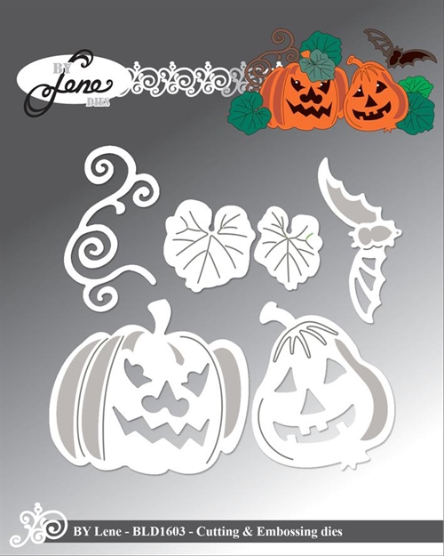 By Lene dies Scary pumpkins 5,4x4,7cm